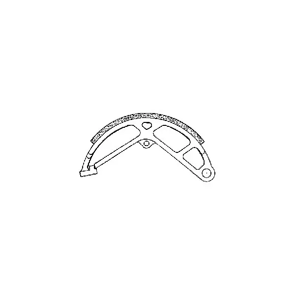 Professionale Gilera cba 50 ceppo ganascia freno posteriore n n