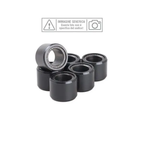 Piaggio diesis 50 set rulli massette bando 6 pz. 7,5gr. 2002 2005 Pagamento Sicuro