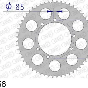 Prezzo Basso C h racing wxe 50 enduro 50 corona afam 93117-56 in all. passo 428 2005 2005