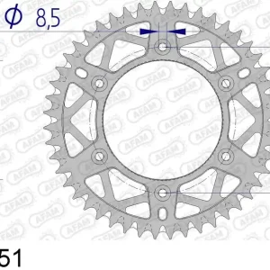 Non Perdere Hm honda cre f 450 x 450 corona afam 11212+51 in all. passo 520 2004 2016