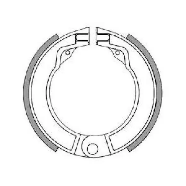 Piaggio vespa 125 125 ganasce freno brenta 087 1951 1965 Offerta Del Giorno