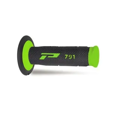 Pagamento Sicuro Manopole mx progrip 791 - 198 - doppia densita' - verde / nero no foro