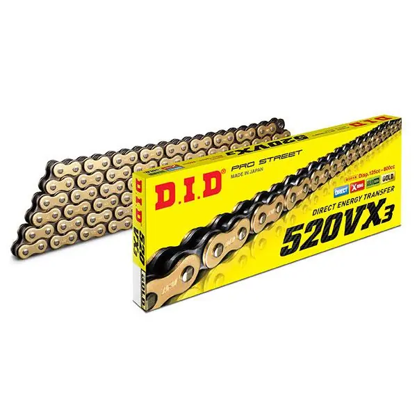 Catena did 520vx3 lungh 70 maglie giunto a rivetto Offerta