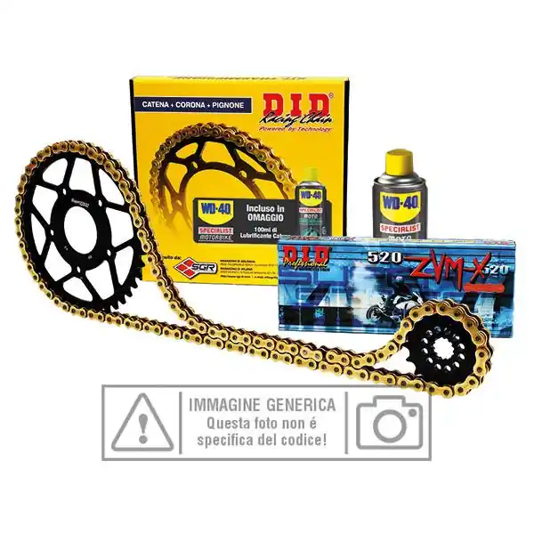 Husaberg fs e 450 kit trasmissione 15 42 120 did 520 vx3 2004 2008 Super Prezzo