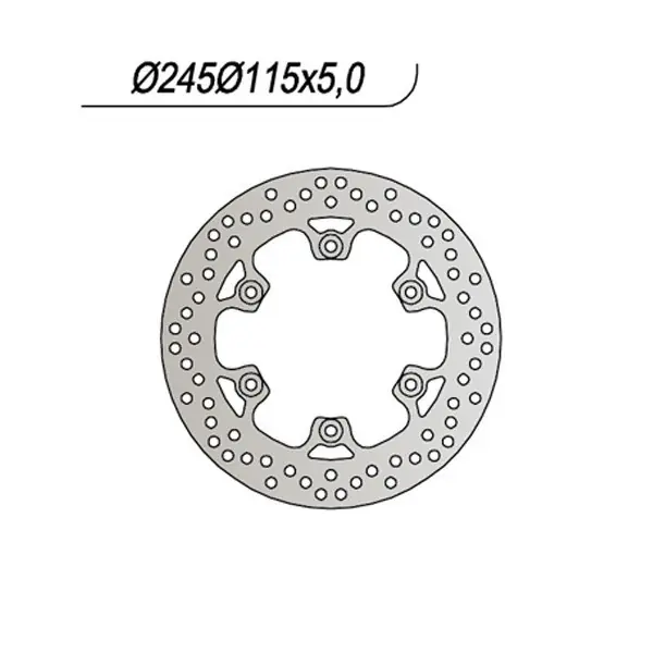Scelto Dai Clienti Ducati f3 desmo (350r) 350 disco freno posteriore ng 636 1986 1987