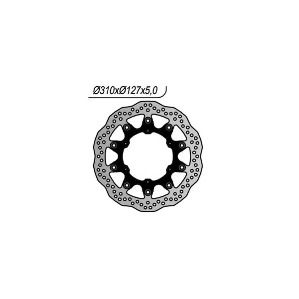Ultima Occasione Husaberg fs c 450 disco freno anteriore wave ng 1224x 2005 2008