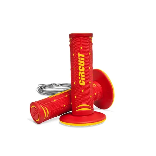 Promozione Manopole jupiter colore rosso-giallo