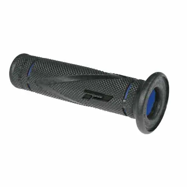Manopole strada progrip 838 dual density blu ø mm 22-25 / lunghezza mm 122 open Saldi
