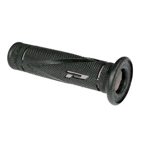 Manopole racing progrip 838 dual density grigio ø mm 22-25 lunghezza mm 122 open Reso Gratuito
