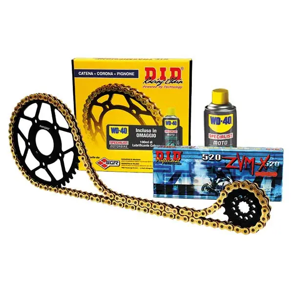 Kawasaki bn eliminator 125 kit standard con catena did 428h corona acciaio 1998 2009 Offerta Lampo
