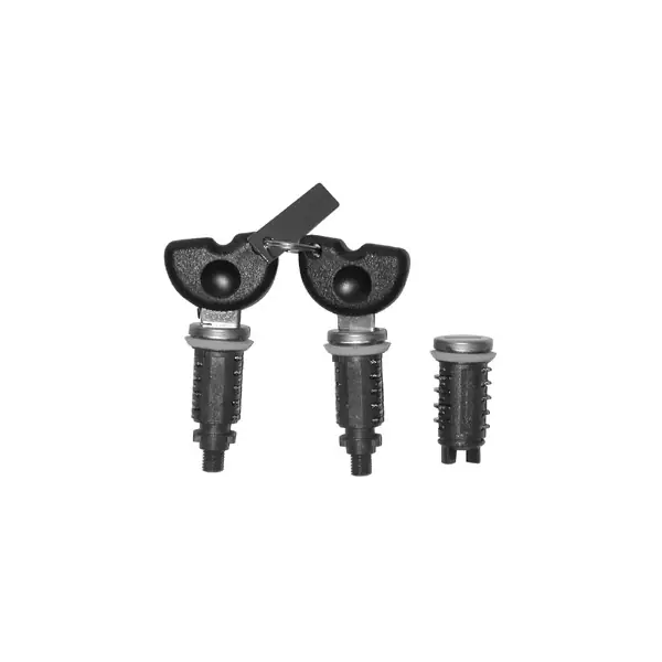 Spedito Oggi Piaggio hexagon lx 125 kit 3 serrature con chiavi 1998 1999