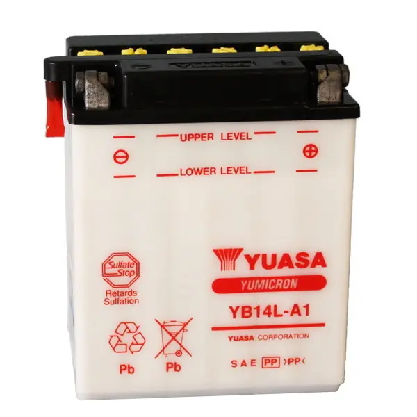 Promozione Honda cb sc nighthawk s 700 batteria yuasa yb14l-a1 1984 1986