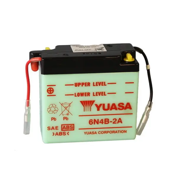 Promo Stagionale Fantic motor sport hp1 125 batteria yuasa 6n4b-2a 6v/4ah 1985 1985