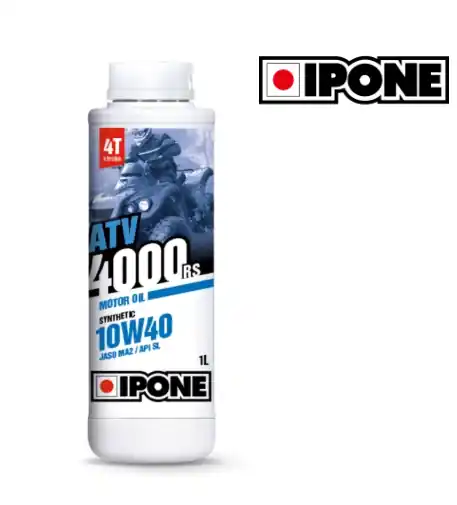 Olio oil motore atv 4000 rs 10w40 100% sintetico 4t stroke 1l ipone Saldi