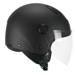 Casco demi jet ska-p 1lha luke mono nero opaco taglia m Offerta Speciale