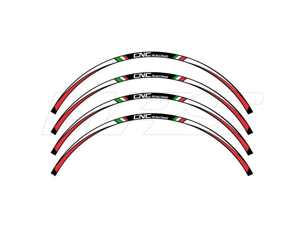 Subito Disponibile KIT ADESIVI RUOTA 17 POLLICI CNC RACING DUCATI HYPERMOTARD/STRADA 821 2013-15-