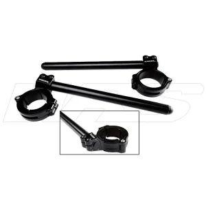 COPPIA SEMIMANUBRI REGOLABILI ACCOSSATO CON GUSCIO 6-10 GRADI BMW HP4- Spedizione Gratuita