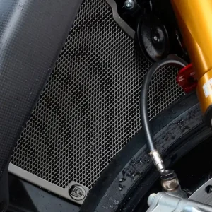 Direttamente Dal Produttore GRIGLIA PROTEZIONE RADIATORE ACQUA NERO R&G MV AGUSTA BRUTALE 1000 RR 2020-2021-