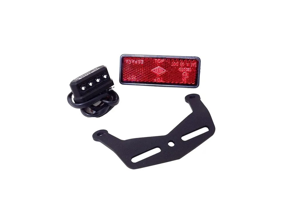 Direttamente Dal Produttore KIT LUCE TARGA + SUPPORTO + CATADIOTTRO EVOTECH TRIUMPH TRIDENT 660 2021-2024-