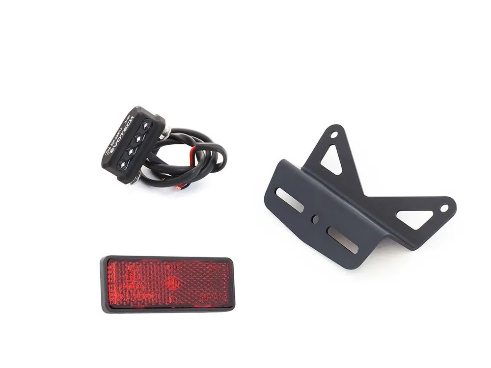 KIT LUCE TARGA + SUPPORTO + CATADIOTTRO EVOTECH BMW 1200 R 2008-2016- Vendita Finale