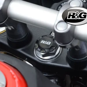 TAPPO STERZO SUPERIORE NERO R&G YAMAHA MT-10 2016-2022- Nuova Collezione