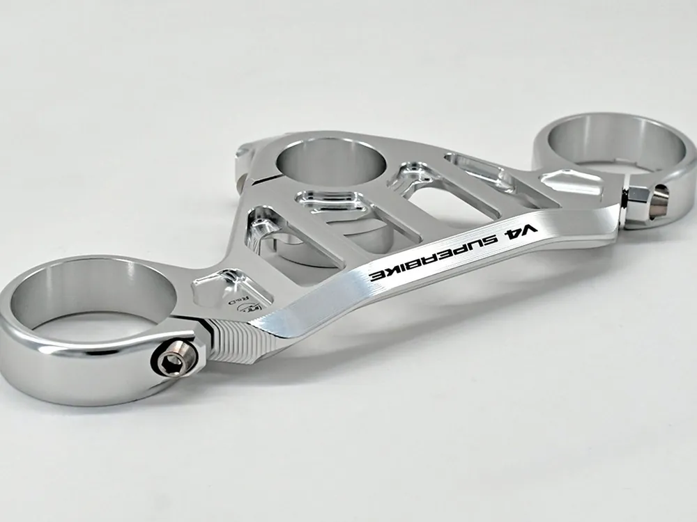 Promozione Esclusiva PIASTRA STERZO SUPERIORE NERA MELOTTI RACING DUCATI PANIGALE V4 / S / R 2018-2022-