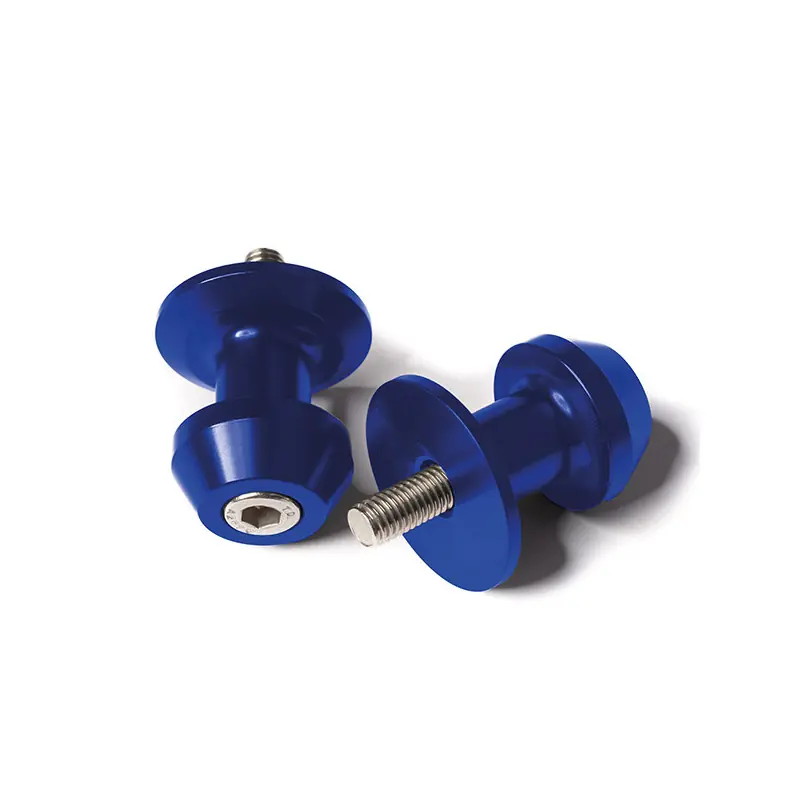 Popolare COPPIA SUPPORTI CAVALLETTO POSTERIORE (6MM) COLORE BLU