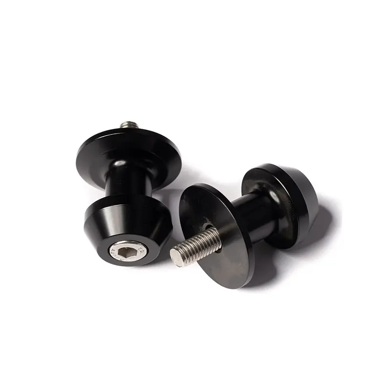 COPPIA SUPPORTI CAVALLETTO POSTERIORE (6MM) COLORE NERO Subito Disponibile