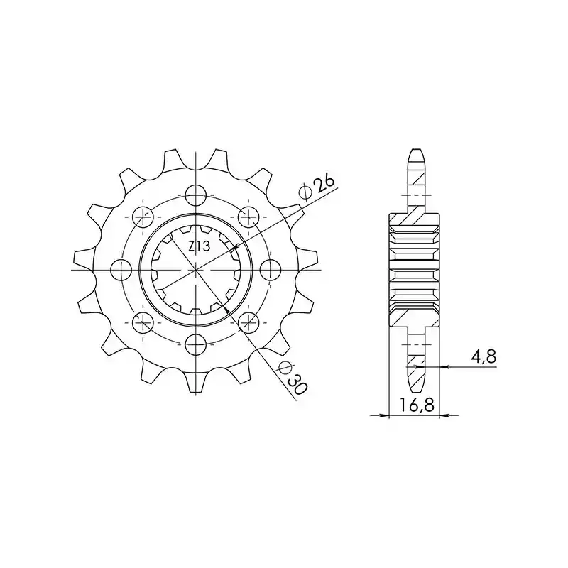 PIGNONE P520 - Z15 (DIS.20608) Popolare