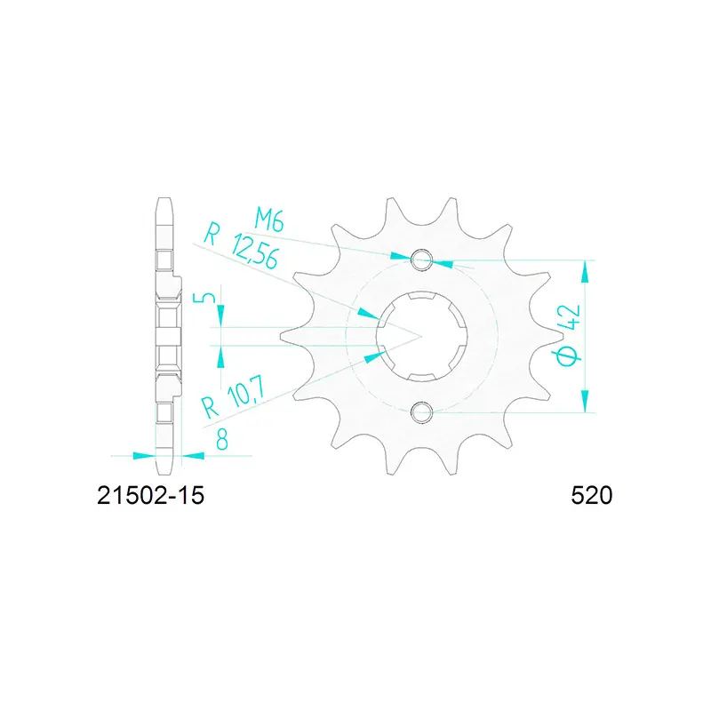 Pignone afam in acciaio p520 - z15 (dis.21502) Compra Online
