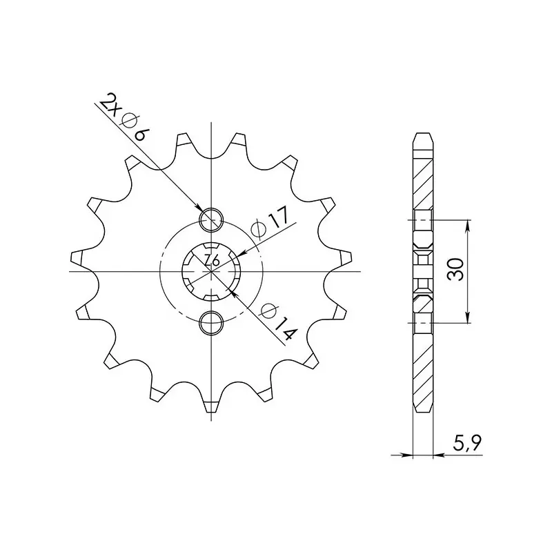 Prezzo Scontato PIGNONE P420 - Z14 (DIS.24101)