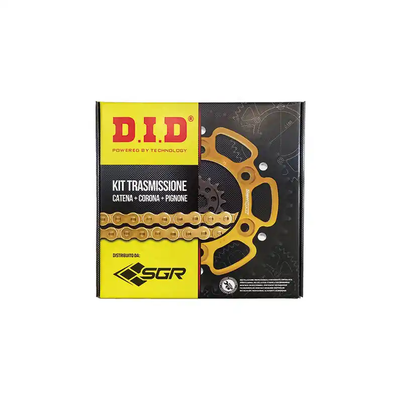 KIT TRASMISSIONE S-AC 14-42-124 DID428H C Per: SUZUKI 125 GN E Solo Oggi