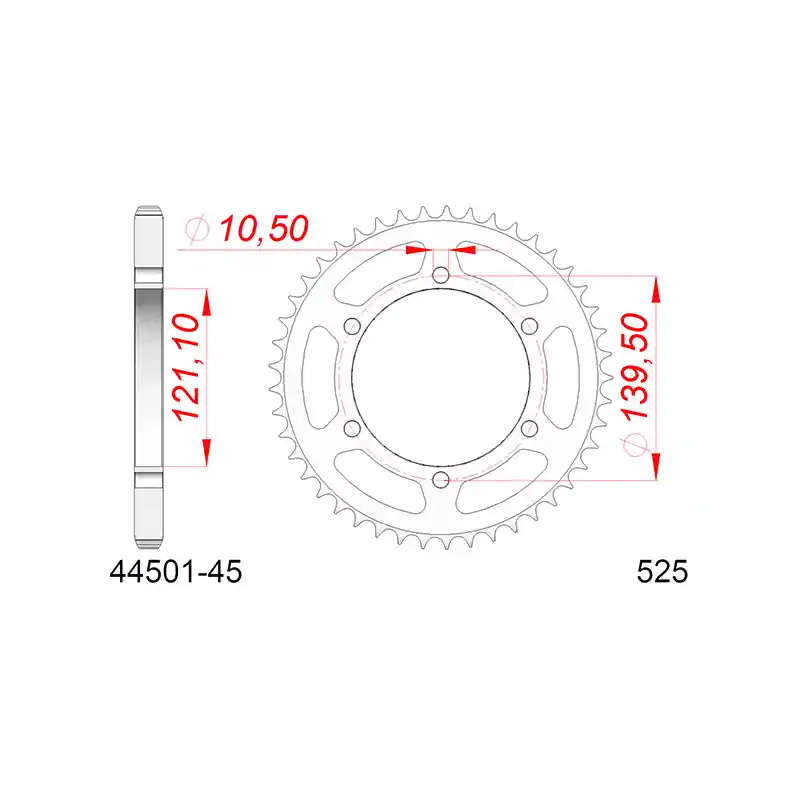 Non Perdere Corona afam in acciaio p525 - z45 (dis.44502)
