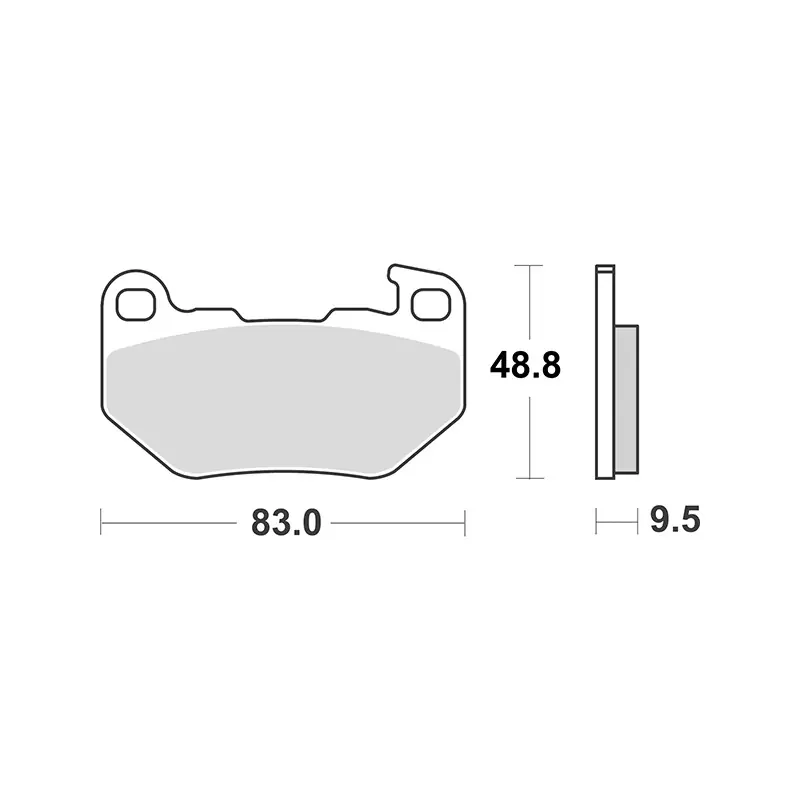 Non Perdere Set pastiglie freno sbs 993h.ls