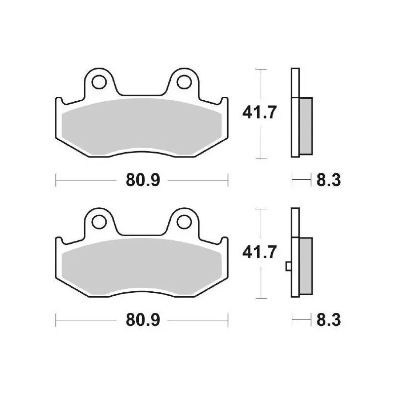 PASTIGLIE FRENO SBS 174MS Di Tendenza
