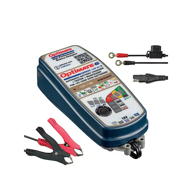 Soddisfatti O Rimborsati CARICABATTERIE OPTIMATE 6 SELECT (Rif.Tecmate: TM370)