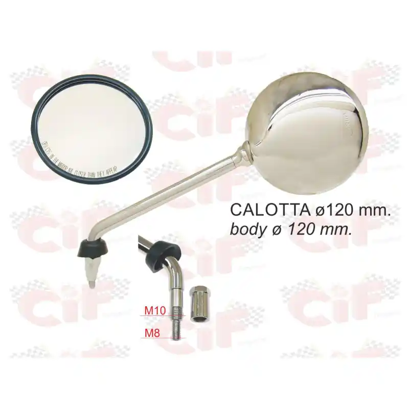 Promo Stagionale SPECCHIO SX CROMATO PIAGGIO LIBERTY