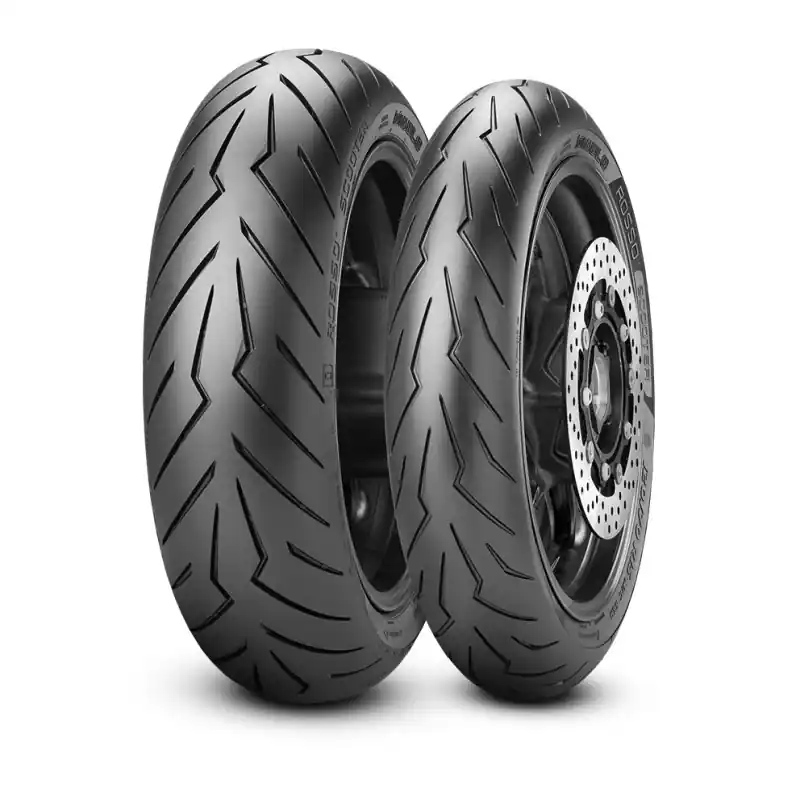 Ultimissimo Modello 110/70 - 12 47P TL diablo rosso SCOOTER