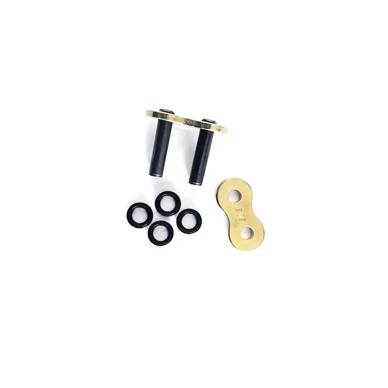 MAGLIA DI GIUNZIONE A RIVETTO (ZJ) DID 520ATV (Gold & Black) Spedizione Gratuita