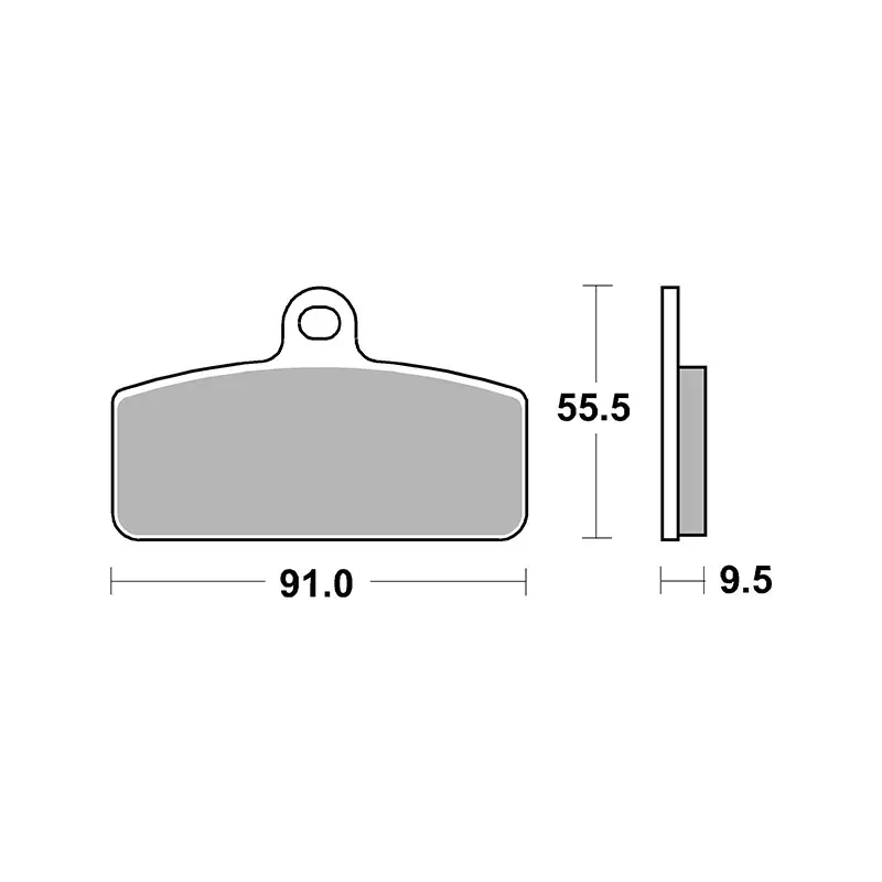 PASTIGLIE FRENO SBS 959PSI Reso Gratuito