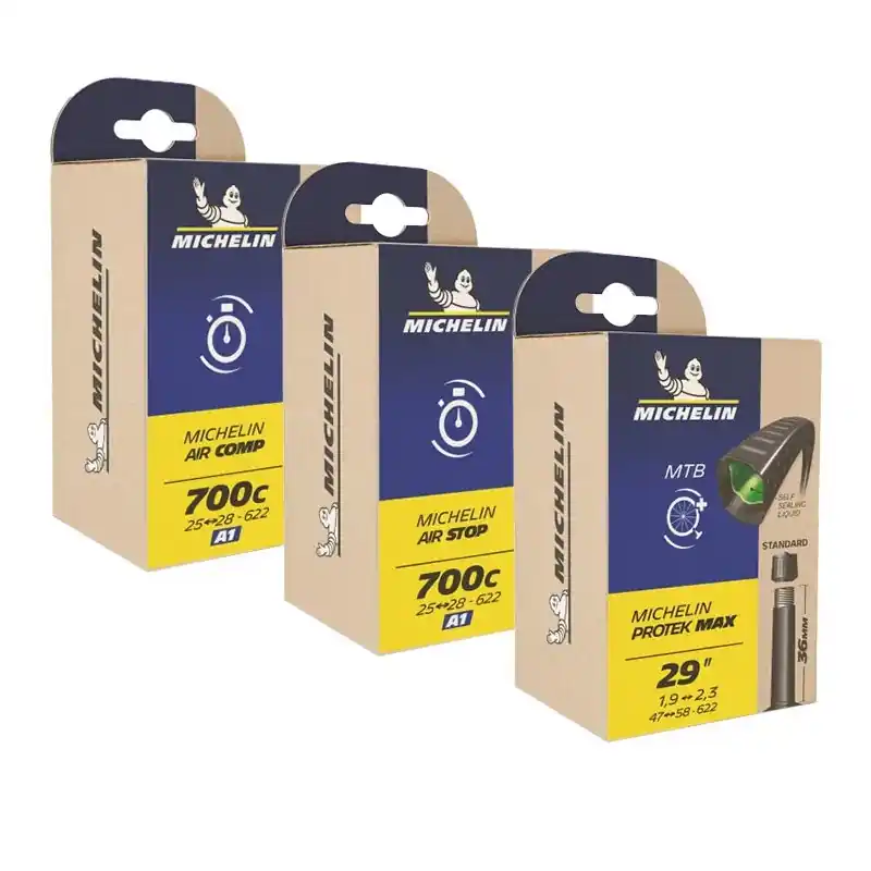Camera d'Aria 29x1,85/2,4 PROTEK MAX A4 Valvola Presta 48mm ETRTO: 47/61 Peso: 372gr MICHELIN Professionale