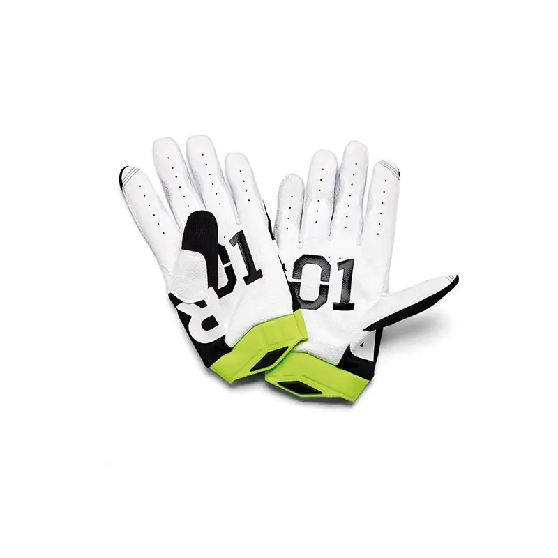 Nuovo Arrivo GUANTI 100% RACR ITRACK BASE MODEL BLACK (M)