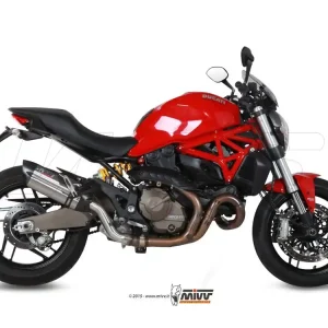 TERMINALE MIVV SUONO INOX-CARBONIO DUCATI MONSTER 821 2015-2016- Consegna Rapida
