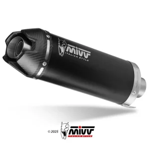 Di Tendenza TERMINALE AK-1 ACCIAIO INOX NERO-CARBONIO MIVV CFMOTO 450 SR 2023-2024-