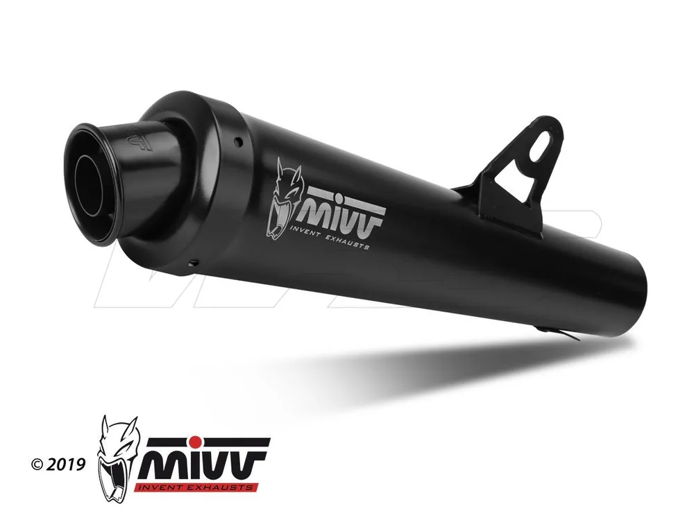 Offerta TERMINALE MIVV X-CONE BLACK INOX NERO SUZUKI GLADIUS 2009-2015-