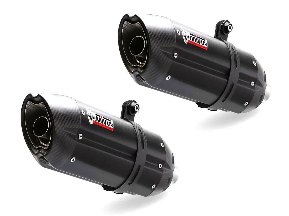 Consegna Rapida TERMINALI MIVV SUONO ACCIAIO NERO DUCATI MONSTER 800 2003-2005-