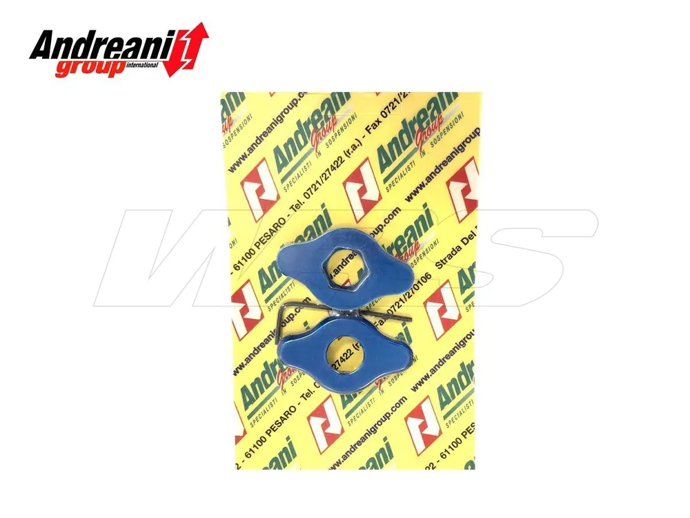 Professionale COPPIA TAPPI REGOLAZIONE PRECARICO GHIERE FORCELLA ESAGONALE 14MM-