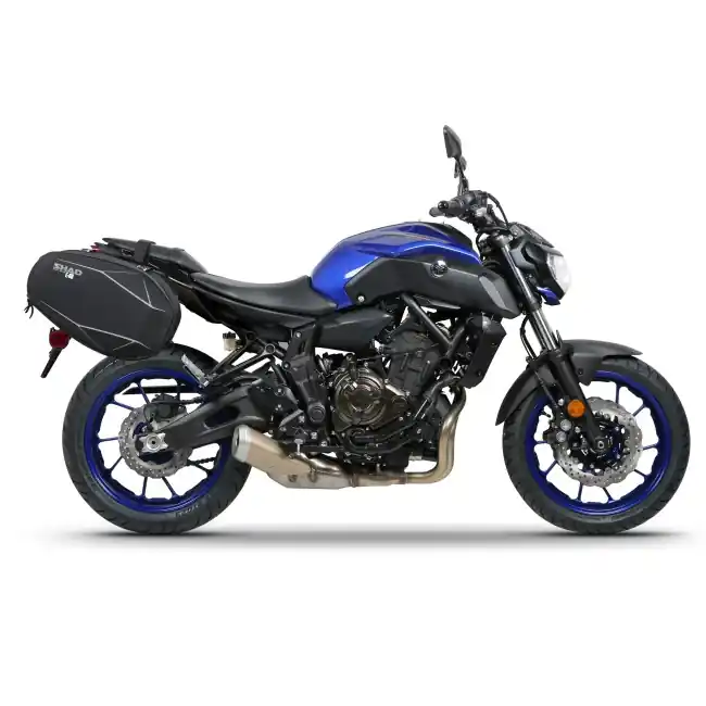 Saldi Telaietti laterali Shad per borse morbide su Yamaha MT 07 13-24-