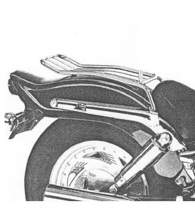 Portapacchi Hepco & Becker Solorack per Suzuki VZ 800 Marauder- Sconto