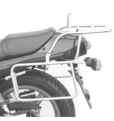Nuovo Arrivo Portapacchi e telai laterali Hepco & Becker cromati per Honda CB Two-Fifty 96-99-